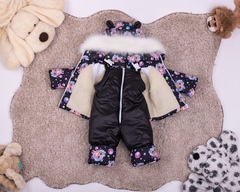Зимний комбинезон с курткой детский Look куколка