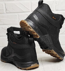 Зимние кроссовки мужские высокие Reebok Airstacle Terrain H2o Drain Black.