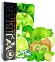 Табак Jibiar Green Mix (Джибиар Зеленый Микс) 50г