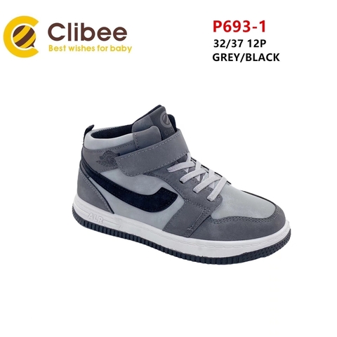 Clibee P693-1 Grey/Black 32-37
