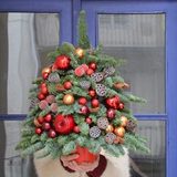 Photo of Christmas tree handmade