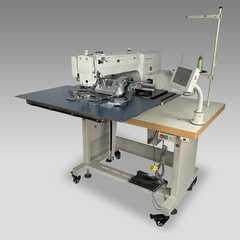 Фото: Автоматична швейна машина циклічного шиття для вістрочки козирьку Н-838