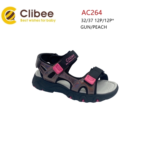 Clibee AC264 Gun/Peach 32-37