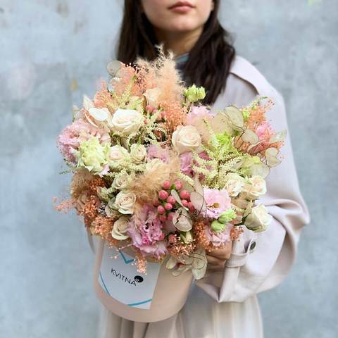 Photo of Flower box «Peach aroma»