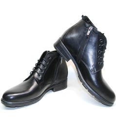 Стильные зимние ботинки мужские Ikoc 2678-1 S