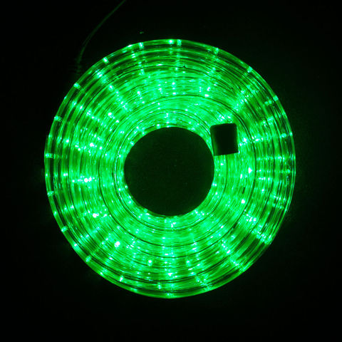 отрезок размером 10 метров зеленый цвет с контроллером и вилкой