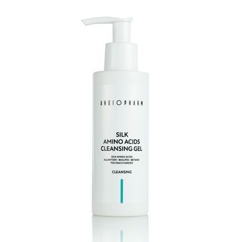 ANGIOPHARM ГЕЛЬ ДЛЯ УМЫВАНИЯ С АМИНОКИСЛОТАМИ ШЕЛКА, 150 мл. | SILK AMINO ACIDS CLEANSING GEL