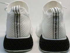 Красивые белые кроссовки на лето женские El Passo KY-5 White.