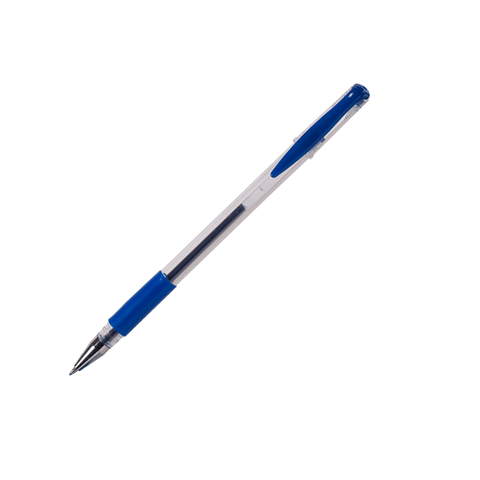 Ручка гелевая Buromax 0,7 мм синяя (ВМ.8349-01)