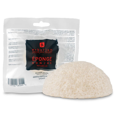 Erborian Спонж для очищения кожи конняку Natural Konjac Sponge Gentle Exfoliating Sponge