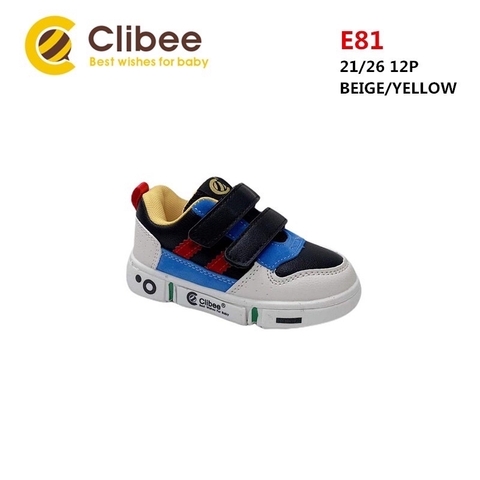 Clibee E81 Beige/Yellow 21-26