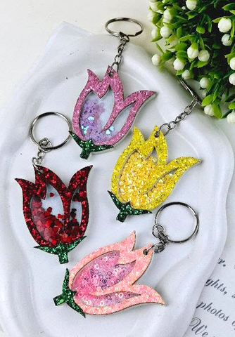 Набір для створення брелків-шейкерів Тюльпани