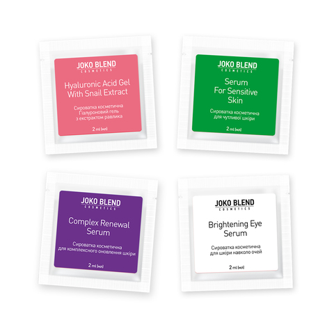 Набір сироваток для обличчя Joko Blend Set of 4 (1)