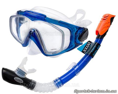 Набор маска и трубка для подводного плаванья Intex 55962