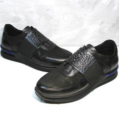 Мужские кроссовки на каждый день Luciano Bellini 1087 All Black