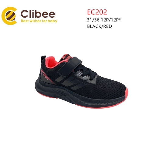 Clibee EC202 Black/Red 31-36