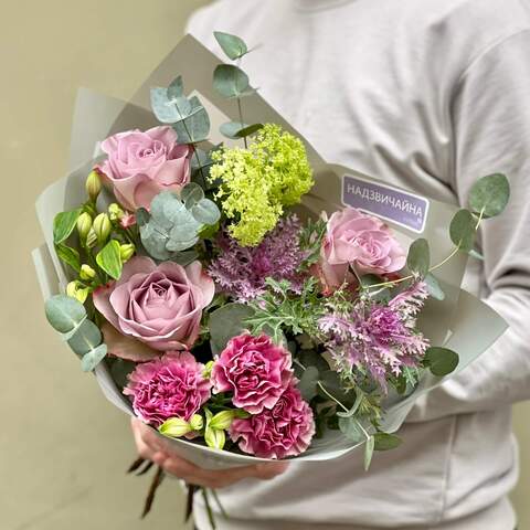 Photo of Bouquet «Lilac and mint»