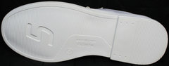 Белые летние кроссовкии туфли на белой подошве El Passo sy9002-2 Sport White.