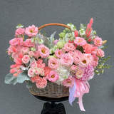 Photo of Flower Basket «Pink Paradise»