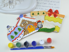 Набір для самостійного розмальовування Новорічний