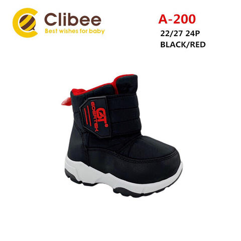 Clibee (зима) A200 Black/Red 22-27