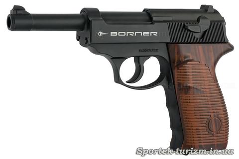 Пистолет пневматический Borner C41 калибра 4,5 мм, газобаллонный