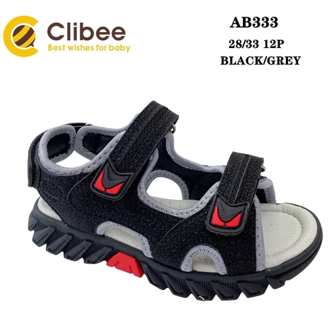 Clibee AB333 Black/Grey 28-35