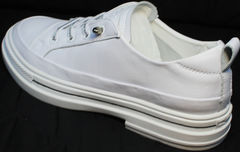Кроссовки под туфли спортивные женские El Passo sy9002-2 Sport White.