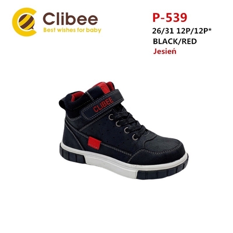 Clibee P539 Black/Red 26-31