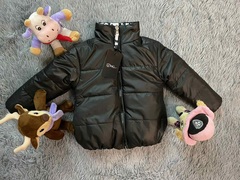 Двухсторонняя куртка детская демисезонная Микки черно-белая