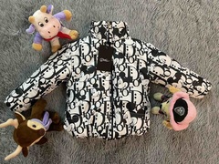 Двухсторонняя куртка детская демисезонная Микки черно-белая
