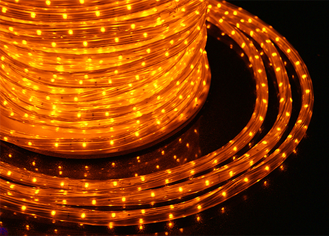 светодиодная лента дюралайт LED желтый