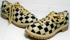 Туфли на шнурках женские Goby TMK6506