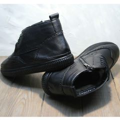 Мужские зимние ботинки на меху Rifellini Rovigo C8208 Black