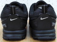 Трейловые кроссовки непромокаемые. Черные кроссовки Nike Ran Black