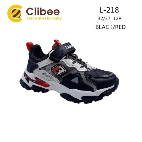 Clibee L218 Black/Red 32-37