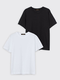 Набір з 2 жіночих футболок (біла, чорна) Love&Live, знижка 15% фото 2