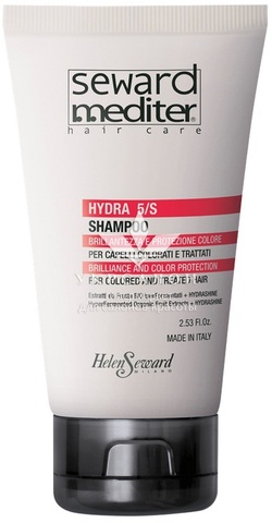Шампунь Блеск и защита цвета для окрашенных волос Hydra Shampoo 5/S Seward Mediter