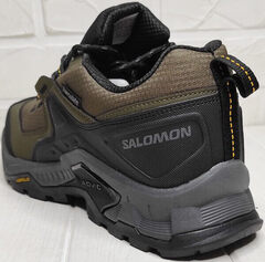 Повседневные мужские кроссовки цвета хаки Salomon Quest Element Khaki Black ADV/G Thinsulate Nonslip.