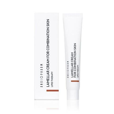 ANGIOPHARM ЛАМЕЛЛЯРНЫЙ КРЕМ ДЛЯ КОМБИНИРОВАННОЙ КОЖИ, 7 Мл | LAMELLAR CREAM FOR COMBINATION SKIN