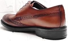 Мжские свадебные туфли классические Luciano Bellini C3801 Brown.