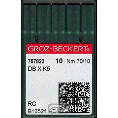 Фото: Groz Beckert DB*К5 універсальні голки для промислових вишивальних машин №70
