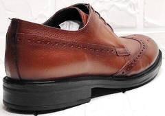 Выпускные туфли мужские осенние кожаные Luciano Bellini C3801 Black.