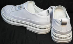 Женские модные туфли кэжуал кроссовки El Passo sy9002-2 Sport White.