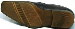 Кожаные мужские туфли классические Mariner 4901 Black.