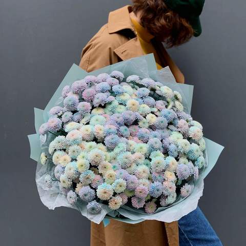 Bouquet «Chrysanthemum sky»