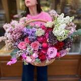 Photo of Basket with flowers «Sea of Spring»