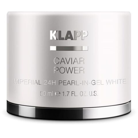 KLAPP Cosmetics Крем жемчужное желе 24 часа 50 мл. | CAVIAR POWER IMPERIAL WHITE 24H PEARL-IN-GEL