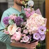 Photo of Pastel romantic bouquet «Evening in Provence»