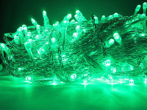 LED уличная гирлянда на дерево  30 м 300 led